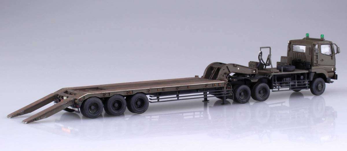 Aoshima Models JGSDF Type 73 Heavy Tank Transporter Model Kit (1/72 Scale) 3