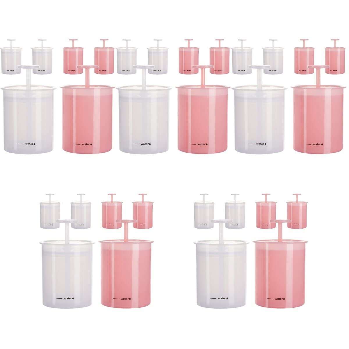 FRCOLOR 30pcs Face Wash Foam Maker Manual Facial Foam Cup Form Whip Maker Rich Cream Bubble Maker Skincare Tool for Travel Household 1