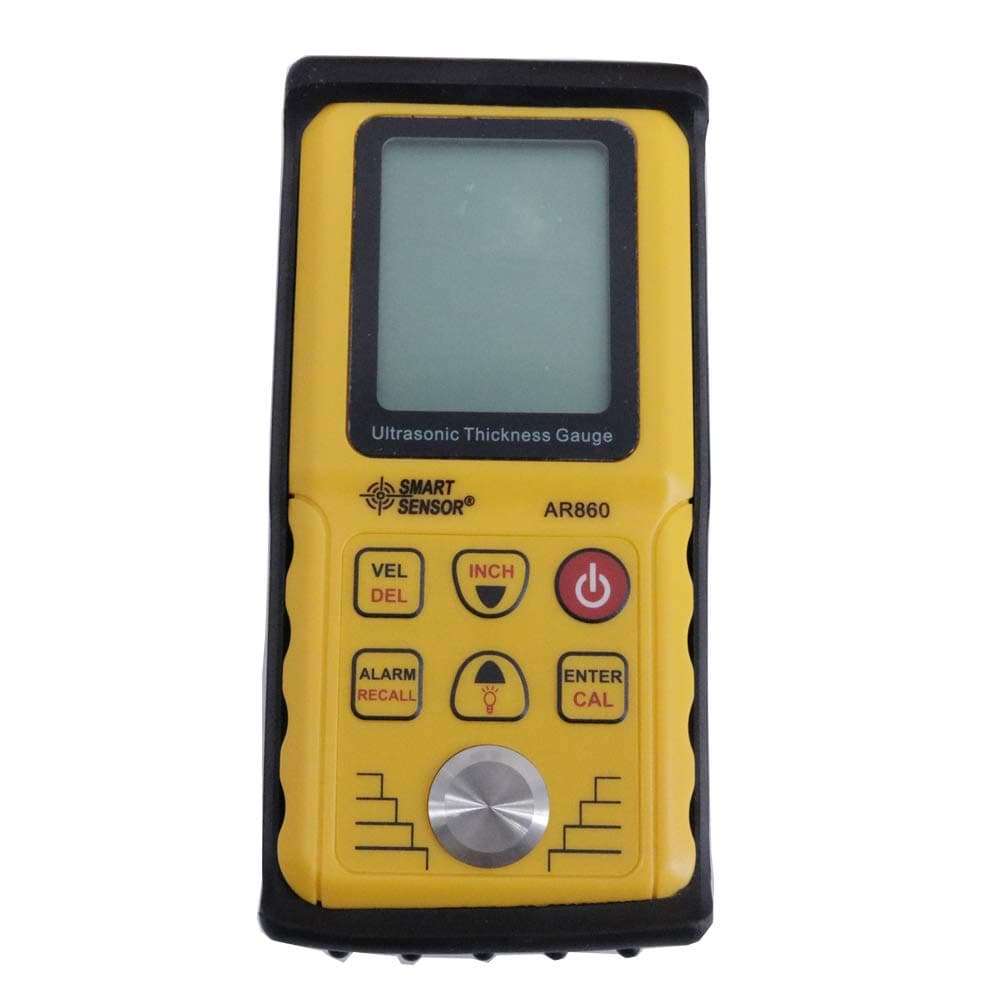 Graigar AR860 Digital Ultrasonic Thickness Gauge Tester Meter 1.00 to 300.00mm Steel Sound Velocity 1000 to 9999m/s 2