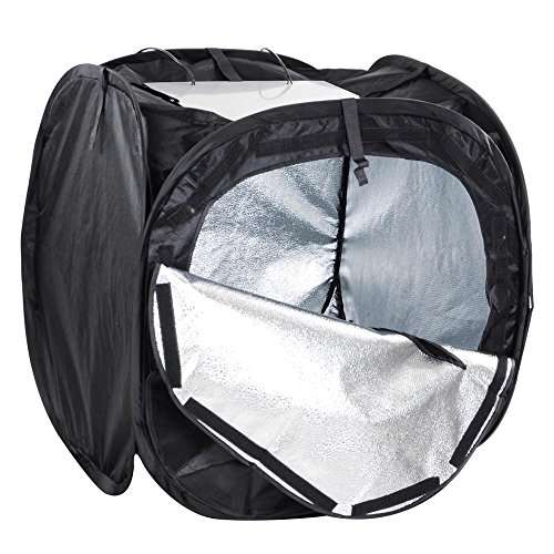 AW 24 Protable 60W SMD Photo Studio Lighting Pop Up Tent Kit w/ 4 Backdrops for Instant USE 1