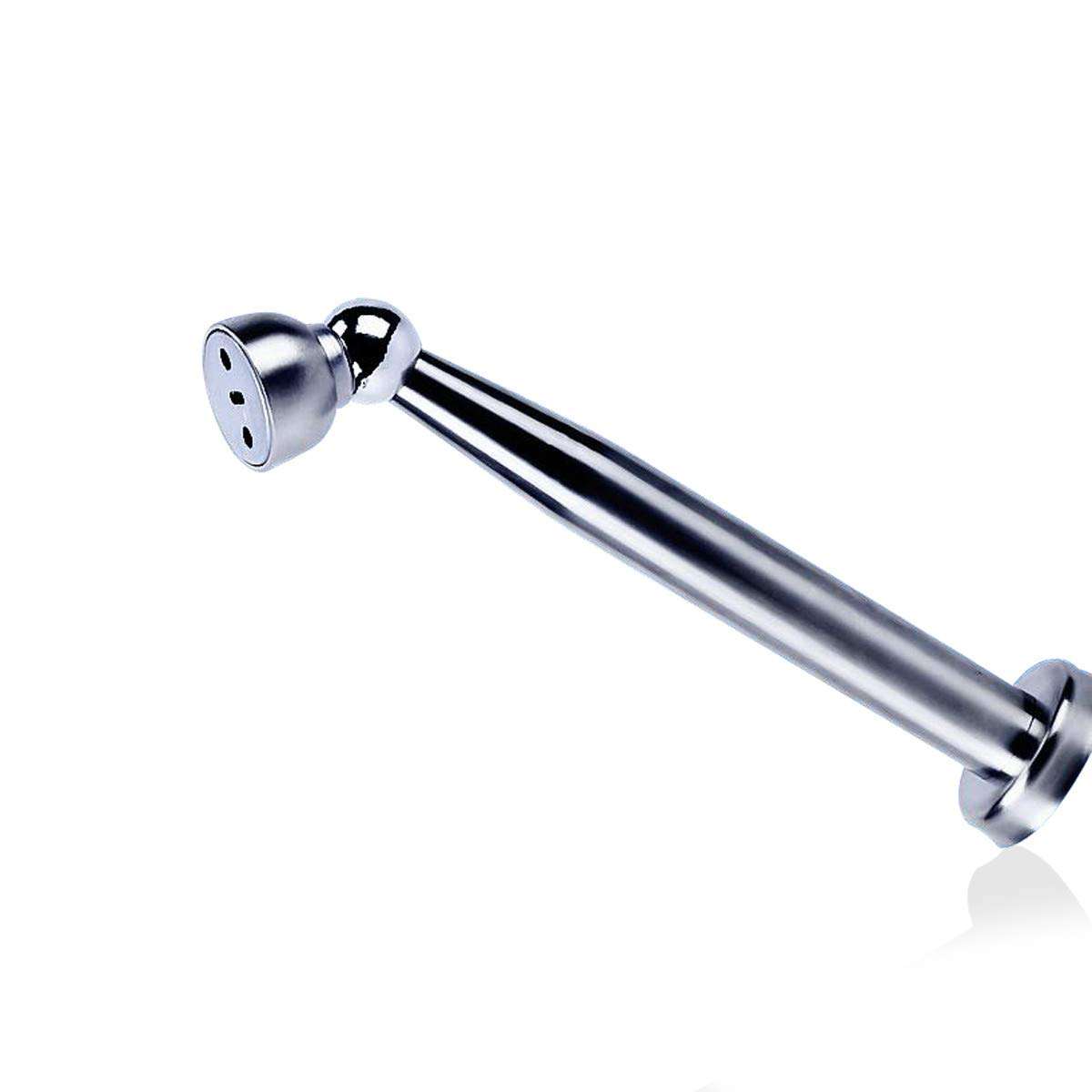 Door Stopper,Magnetic Door Stop,3.8 inch Extra Long Door Stop Wall Protector, Soft-Catch Stainless Steel Door Catch,Heavy Duty Door Holder, Brushed Modern Solid Rigid Floor Door Stopper 1Pack 1