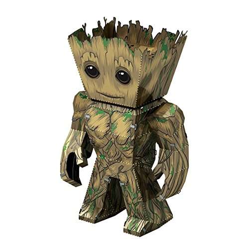Fascinations Metal Earth 3D Metal Model Kits Marvel Guardians of The Galaxy Complete Set of 5 - Groot - Rocket - Drax - Gamora - Star-Lord 4