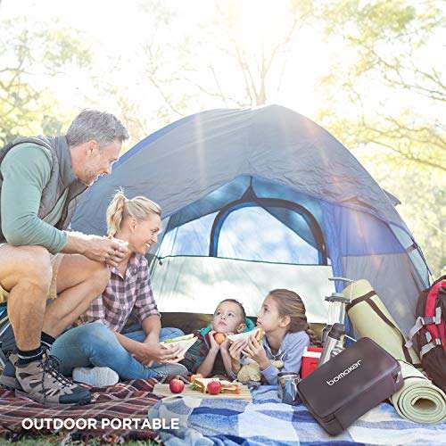 Bomaker Portable Mini Projector Bag for Premium Projector Series Model, GC357, GC355, Black 6