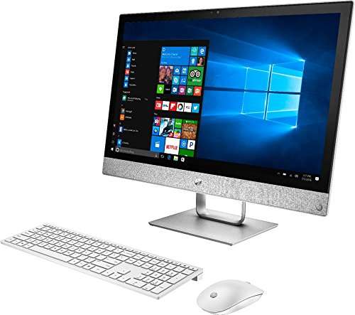 HP Pavilion 24-R114 AIO - 23.8" FHD Touch - Core i5-8400T - 12GB Memory - 2TB HDD - White 2