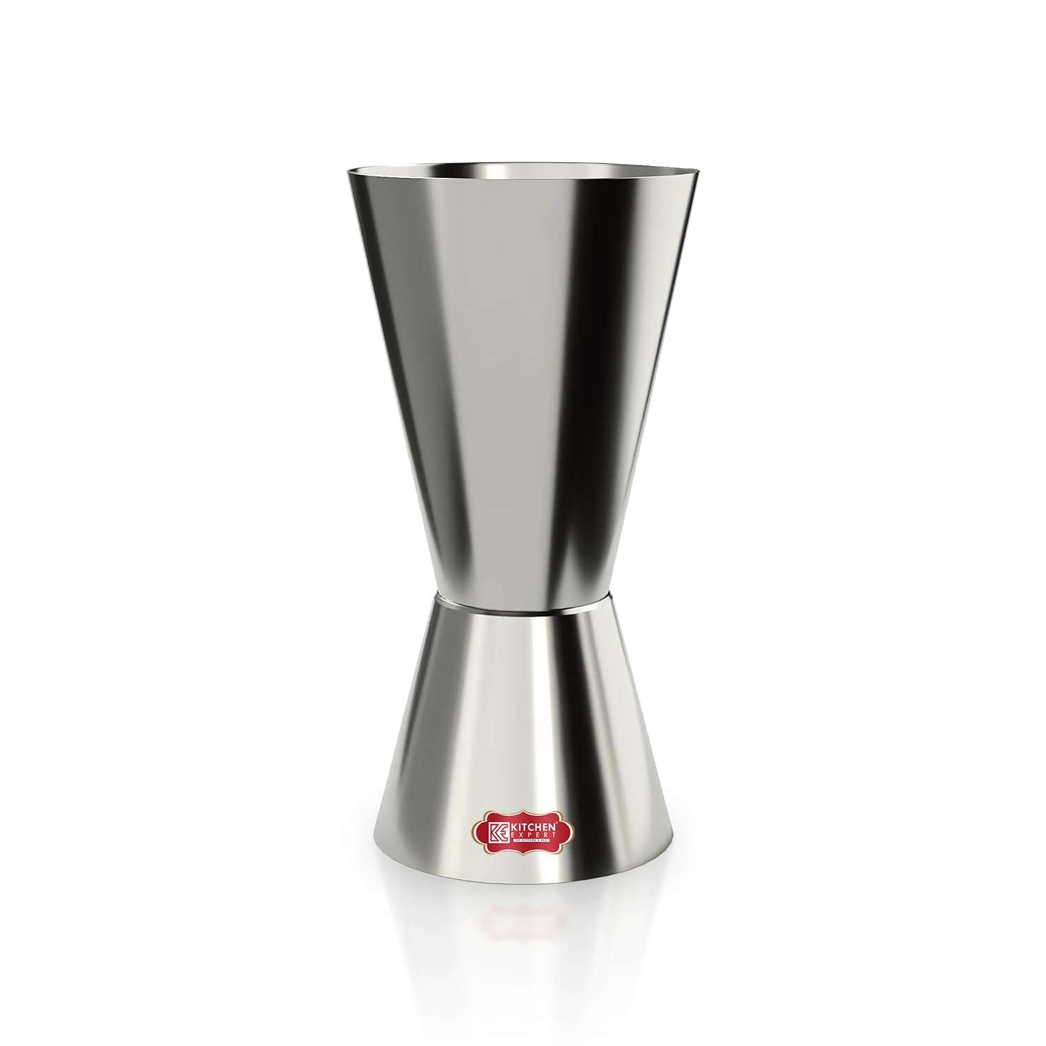 Kitchen Expert Tall Peg Measure | 1Pc | Stainless Steel | Cocktail Jigger | Double Sided | Drink Measurement | Bar Tool 1