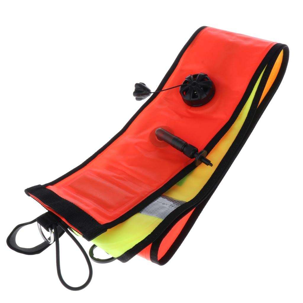 Kush Scuba Diving Surface Marker Buoy SMB Signal Tube Safety Gear 4Ft 1