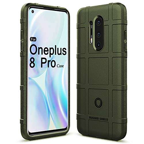 Sucnakp for Oneplus 8 Pro Case One Plus 8 Pro Case 1+8 Pro Case Heavy Duty Shock Absorption Phone Cases Impact Resistant Protective Cover for Oneplus 8 Pro（New Army Green） 1