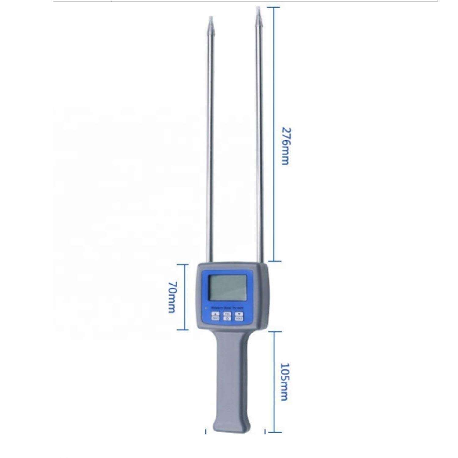 YYONGAO Water Quality Meter, Digital Moisture Meter Digital Grain Moisture Meter Tester for Barley Corn Rice Wheat TK100G Hygrometer,Humidity Tester 2