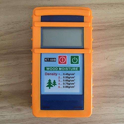 YYONGAO Water Quality Meter, Moisture Meter KT-50B Digital Inductive Wood Moisture Meter Testers Paper Tree Timber Humity Meters Measuring Range 2~90% 0.1 Accuracy Humidity Tester 2