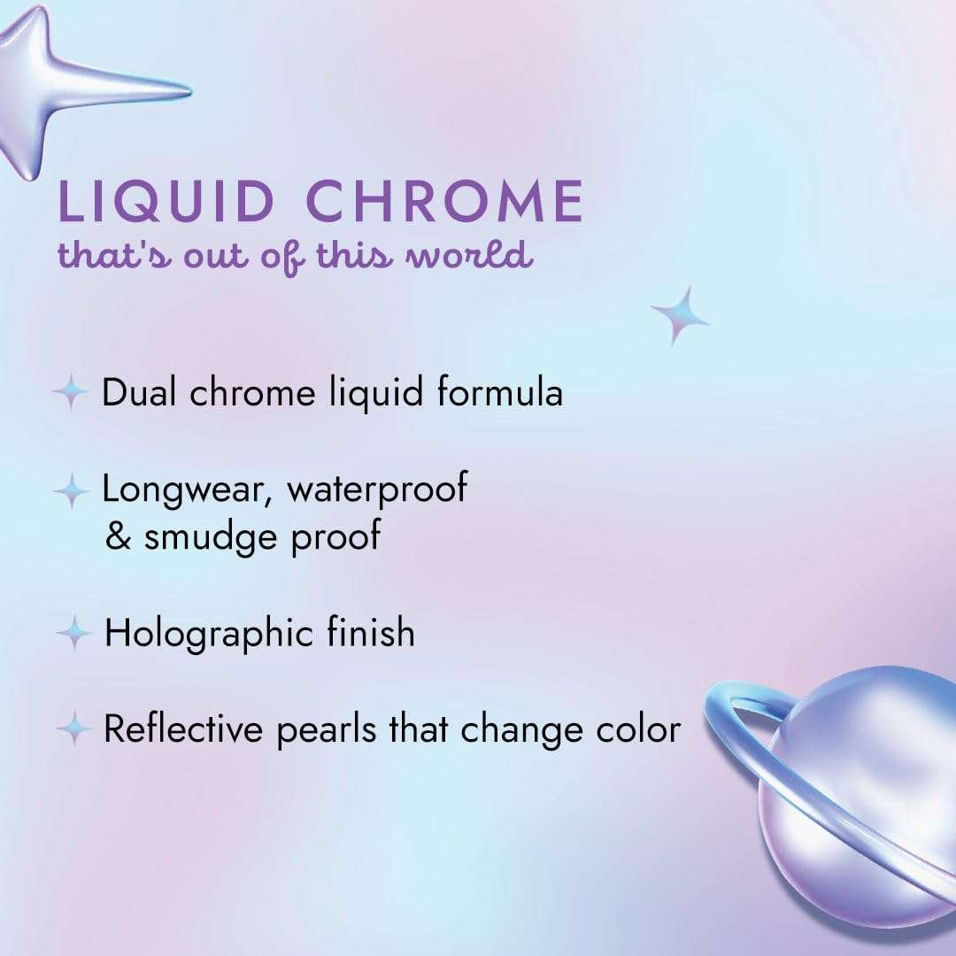 Nykaa Cosmetics Stardust Dual Chrome Eyeliner with Holographic Finish - Avatar (1.6ml) 6