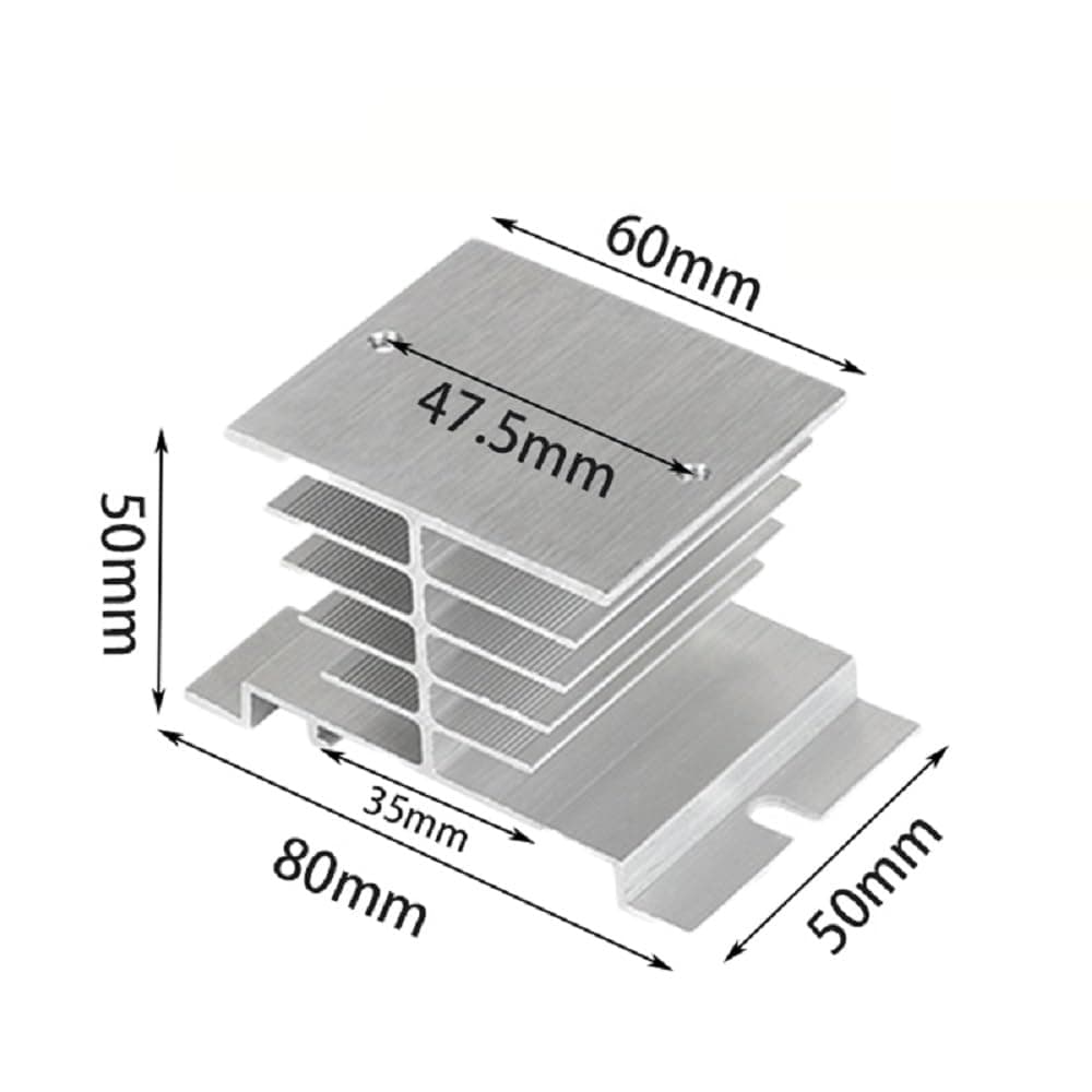 xcluma Solid State Relay SSR-25AA 25A 80-250V AC TO 24-380V AC SSR 25AA 4