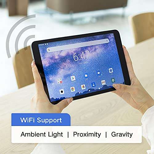 Coolpad Tablet 10" HD Android 10 Tablet, Qualcomm 64bit Processor, Drop Protection, 32GB Storage, 3GB RAM, Quick Charge 3.0, Medieval Gray,3667AT (Tasker 10" 3GB/32/GB) 6
