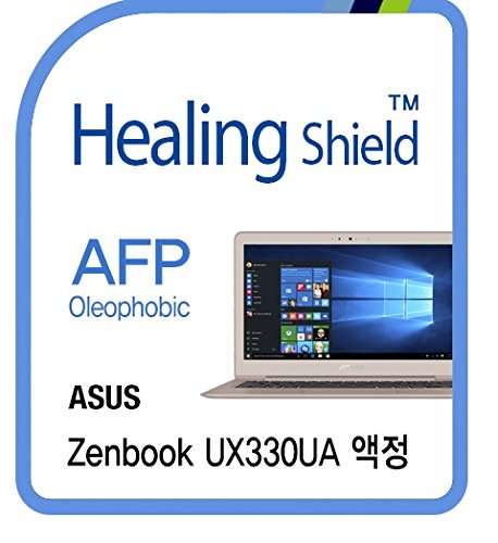 Healingshield Screen Protector Oleophobic AFP Clear Film Compatible for Asus Laptop Zenbook UX330UA 1