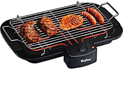 SKY LINE VTL-4545 2000-Watt Barbeque Grill (Black) 4