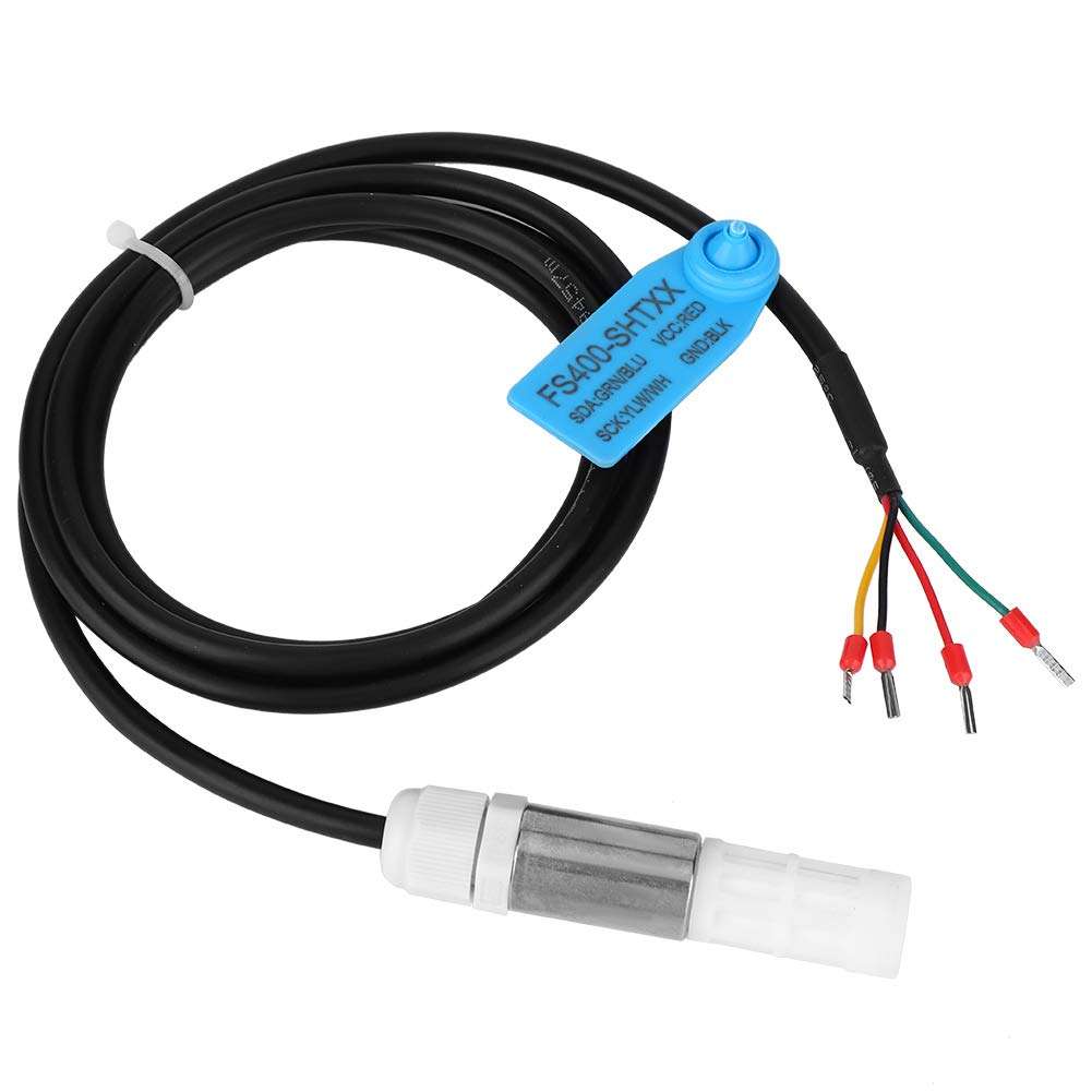 Dustproof Temperature Sensor, Stainless Steel Humidity Sensor, Industrial Automation, Easy Operated Temperature Measurement Industrial Control,(SHT31) 2