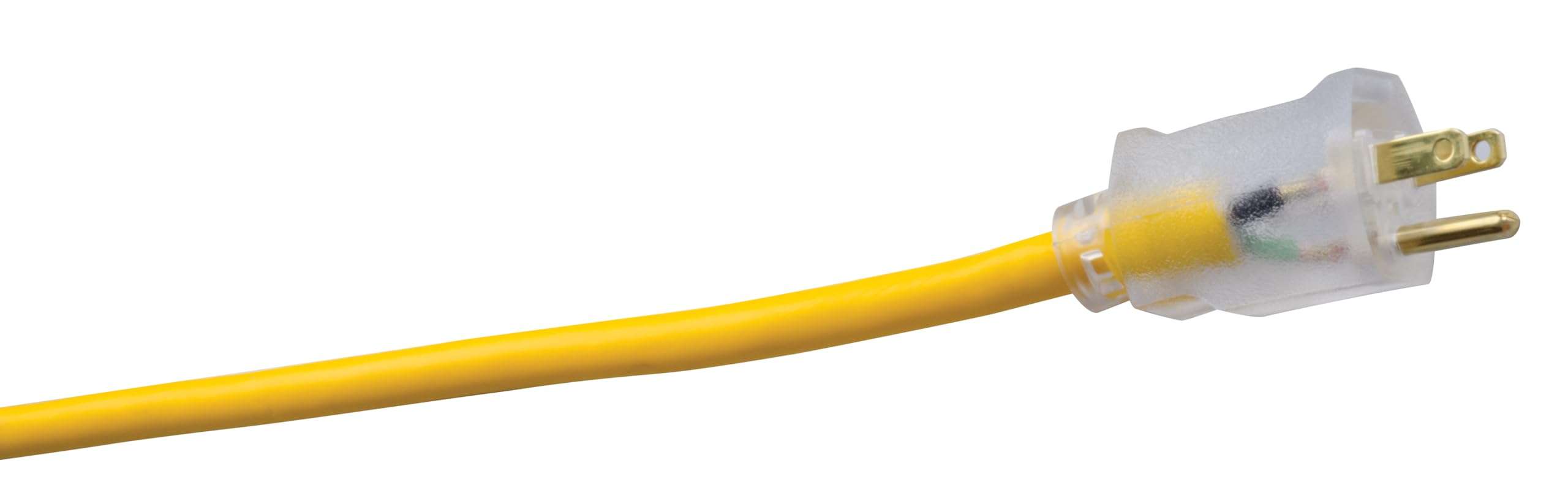 Southwire 100-Foot All-Weather 16/3 Extension Cord with Lighted End, 01289 4