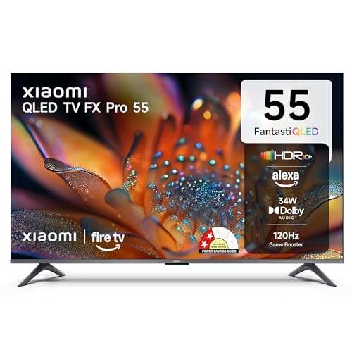 Xiaomi 138 cm (55 inch) FX Pro QLED Ultra HD 4K Smart Fire TV L55MB-FPIN 1
