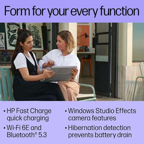 HP Envy 2-in-1 Laptop, 16" Wide Ultra XGA (1920 x 1200) Touchscreen, AMD Ryzen 5 8640HS - 8GB Memory, 1TB PCIe SSD, 5MP IR Camera, Windows 11, w/Stylus (8GB RAM | 1TB PCIe SSD + Stylus) 5