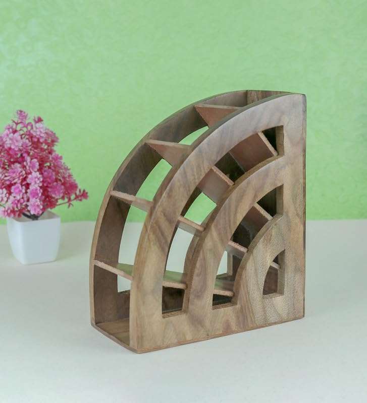 RUSHAAN Wooden Handcrafted Multiple Remote Storage, Best For House Use 5