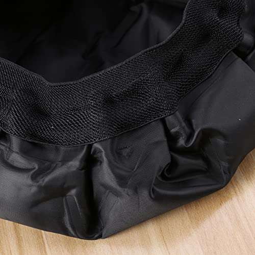 Healifty Thermal Hair Heat Heated Gel Microwavable Micro Hair Hair Thermal for Hair Styling (Black) 2