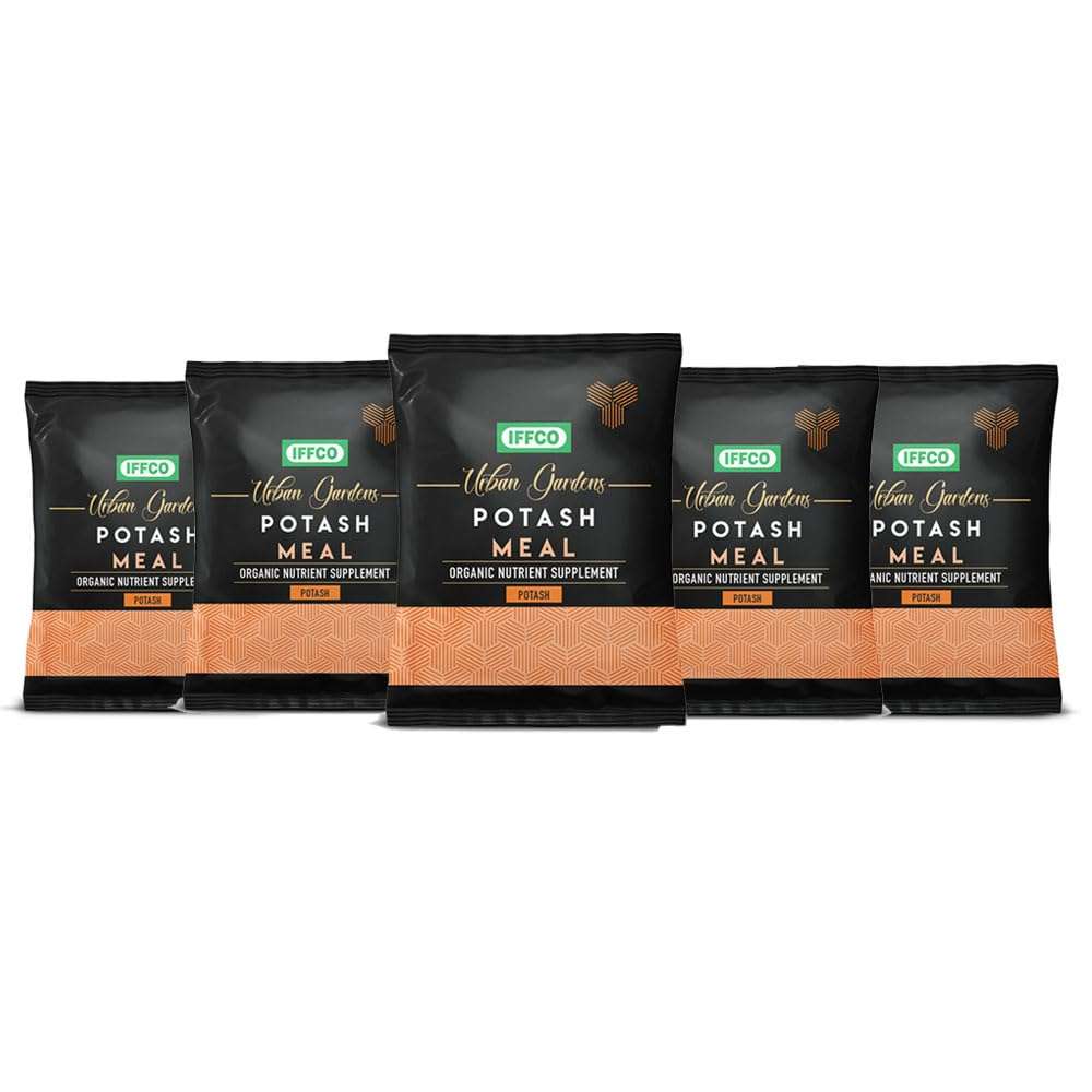 IFFCO Urban Gardens - Potash Meal 4.5Kg - Organic Bio Potash Fertilizer for Plants and Home Garden - Plant Nutrient Supplement in Slow Release Granules 1