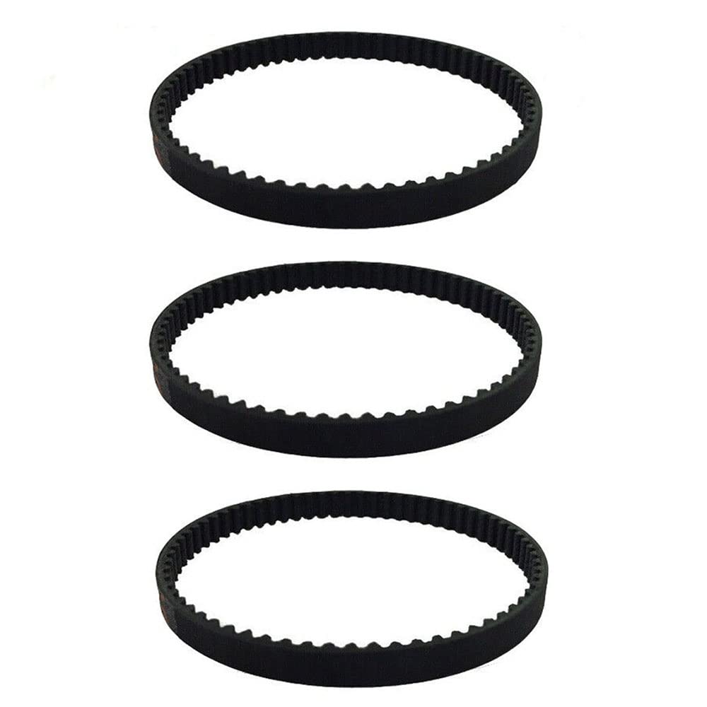 LEFITPA 3 Pack Replacement 207-3M-06 Vacuum Belt for Shark Rocket Floor Brush HV300 HV301 HV302 HV305 HV320 HV322 HV380 Models