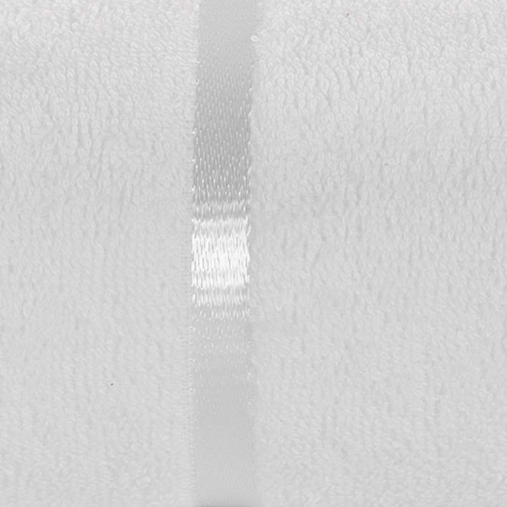 Casa Copenhagen Denmark Design - Eternal Premium Collection 100% Cotton 6 Piece Towel Set, Includes 2 Bath Towels 2 Hand Towels 2 Washcloths - Grey & White 5