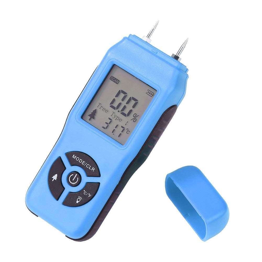 ZUQIEE PH Meter Moisture Meter Digital Hygrometer Moisture Meter for Wood/Cardboard Lumber Humidity Tester Fast Precise Measurement LCD Display Humidity Tester 3