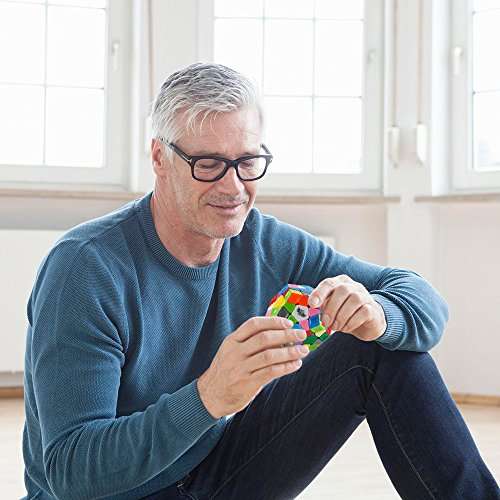 D-FantiX Cyclone Boys 3x3 Megaminx Stickerless Speed Cube Pentagonal Dodecahedron Cube Puzzle Toy 3