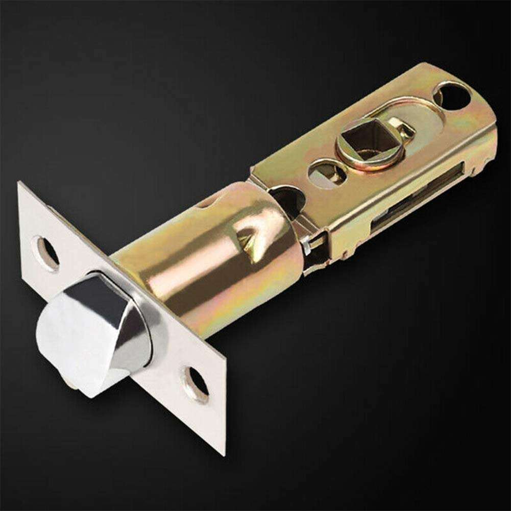 KOET Electronic Biometric Fingerprint Door Lock, Keyless Entry Door Lock Deadbolt for Bedroom Front Door - Built-in Rechargeable Battery - Black/Gold 2