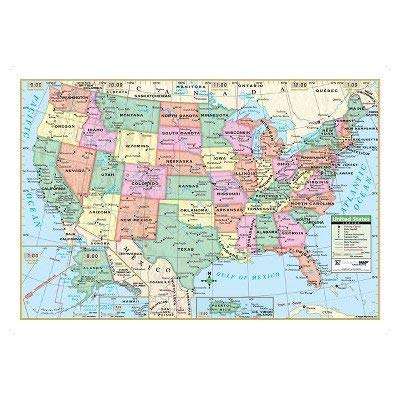 Kappa Map United States Wall Map 40" x 28"