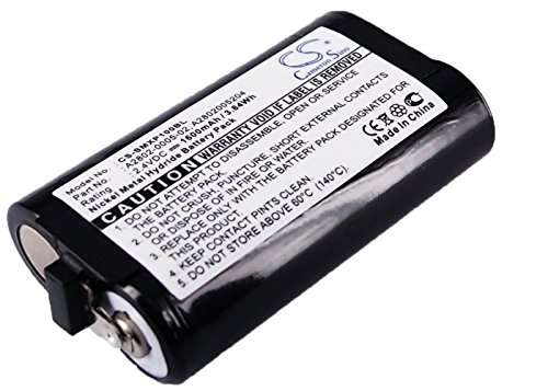NCNDB Battery Replacement for PSION 1080177, A2802 0052 02, A2802 0052 03, A2802 0052 04, A2802-0005-02, A2802005204 Workabout MX Series, Workabout RF Series, Workabout Series 1600mAh 3