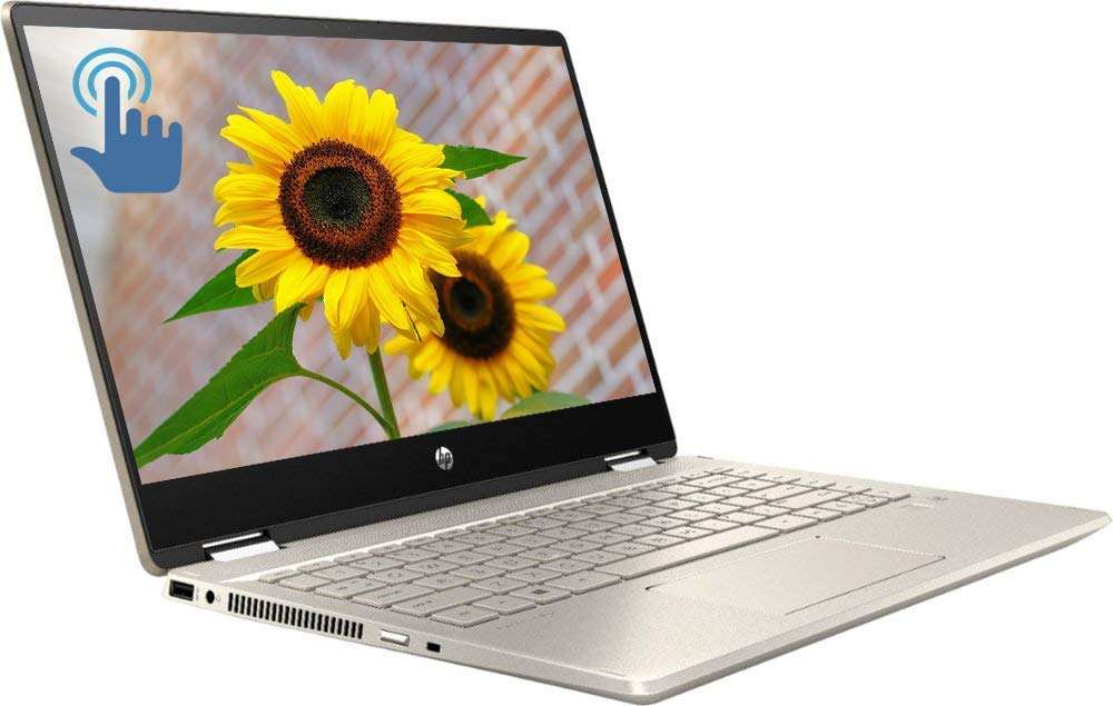 HP Pavilion x360 Convertible 2 in 1 Laptop Computer, 14" FHD IPS Touchscreen, 8th Gen Intel Quad-Core i5-8265U 1.6GHz, 20GB DDR4 512GB SSD, Backlit KB Fingerprint USB-C BT 4.2 WiFi HDMI Pen Win 10 3