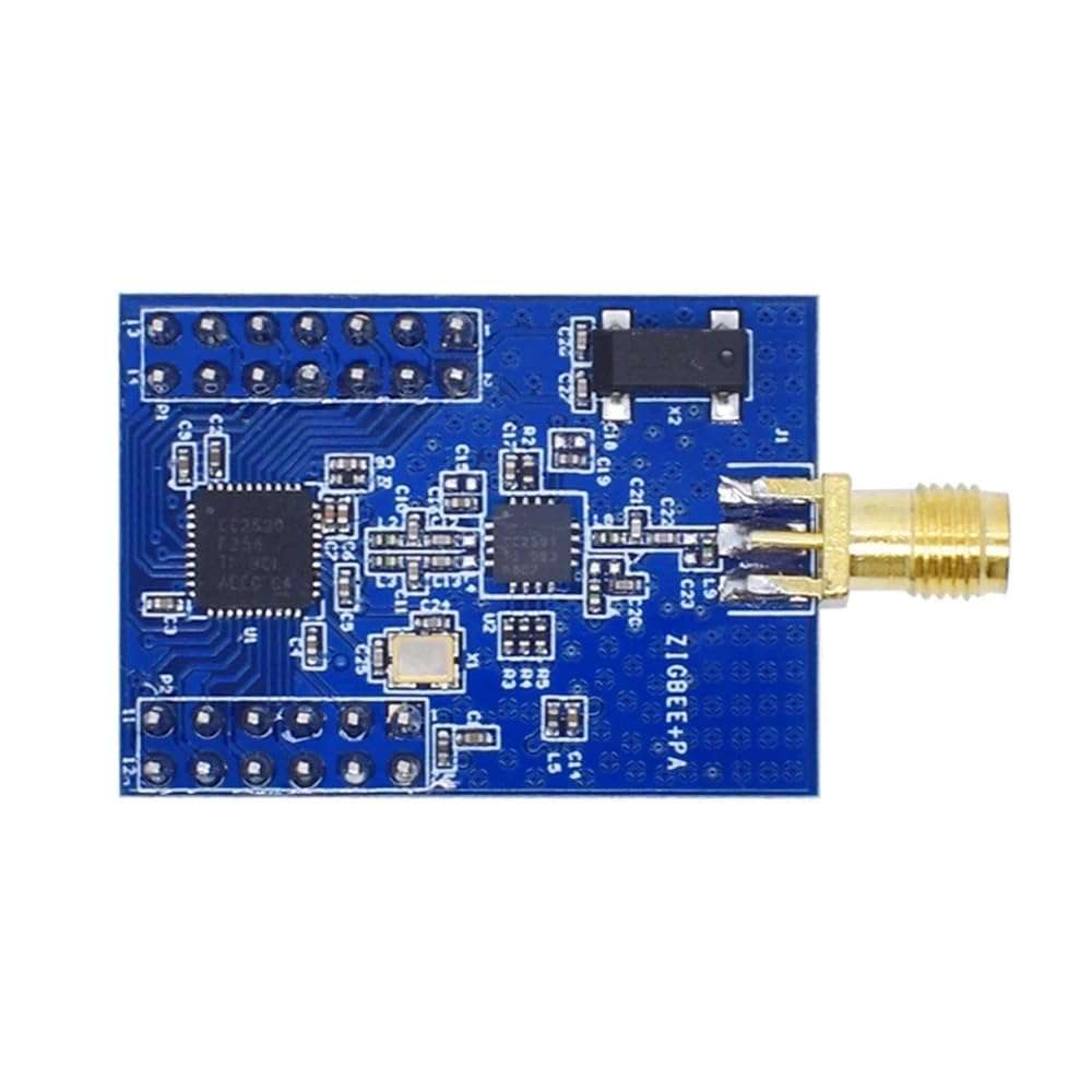 New 2024 Conversion Serial Port Uart Wireless Pa Module Cc2530+Cc2591 Power Amplifier Development Board Internet of Things Accessories 4