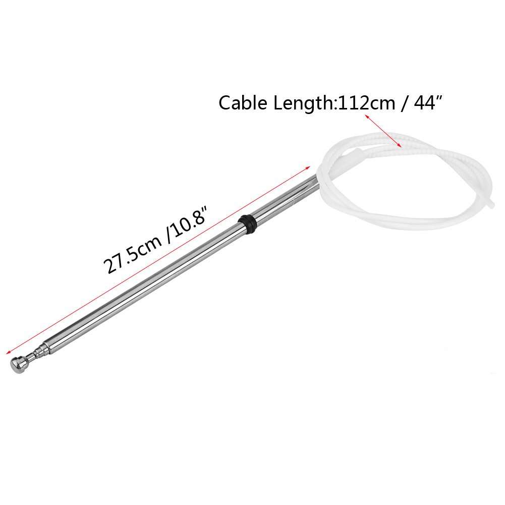 11" Roof Mast Whip Radio Aerial Antenna Car Replacement Power AM/FM Radio Antenna Mast Cable for LX470 98-07 4