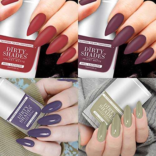 Dirty Shades Premium Bridal Edition Nail Polish GIFT COMBO Set of 4 Pcs LADY 32 1