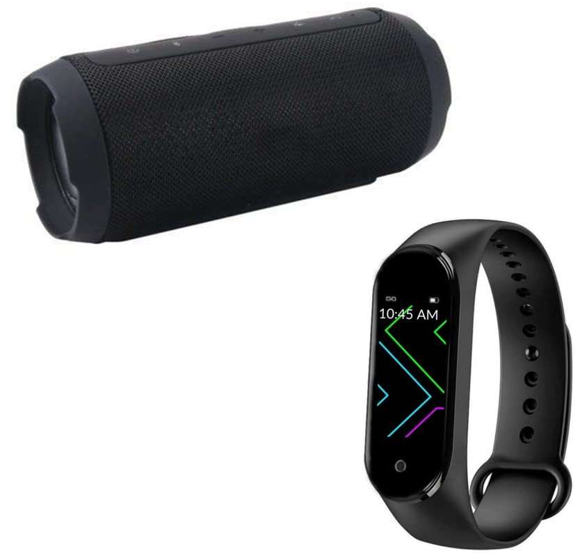 TechKing (SPECIAL DEAL with 12 YEARS WARRANTY Charge K3+ Bluetooth Speaker, M4 Band Bluetooth Fitness Tracker 1