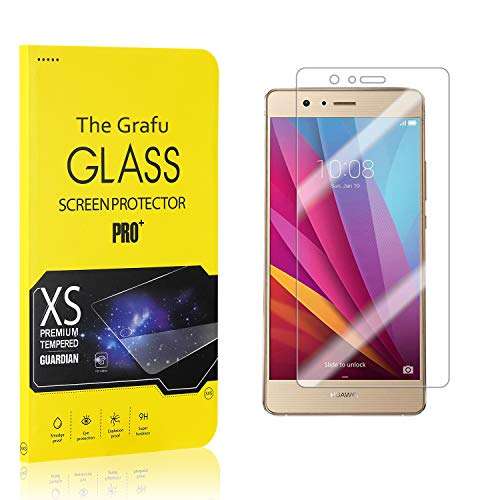 The Grafu Screen Protector Compatible with Huawei P9 Lite, Tempered Glass, Scratch Resistant HD Screen Protector Film for Huawei P9 Lite, Easy Installation, 4 Pack 1