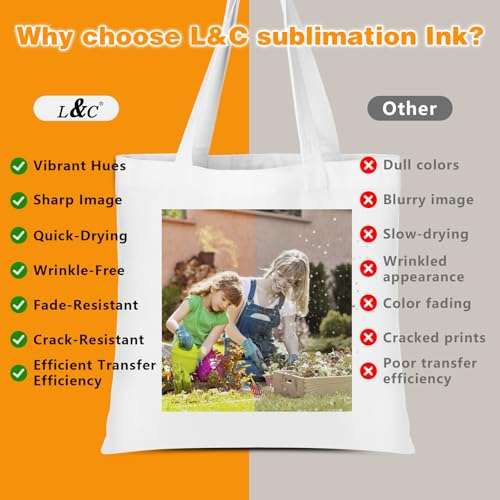 Sublimation Ink for Epson ET-2720 ET-2800 ET-2803 ET-4800 ET-2760 ET-2850 ET-4760 ET-4800 ET-3760 Sublimation Ink 522 Refilled Bottles Inkjet Printers for Heat Transfer Mug T Shirts (4x100ML) 5