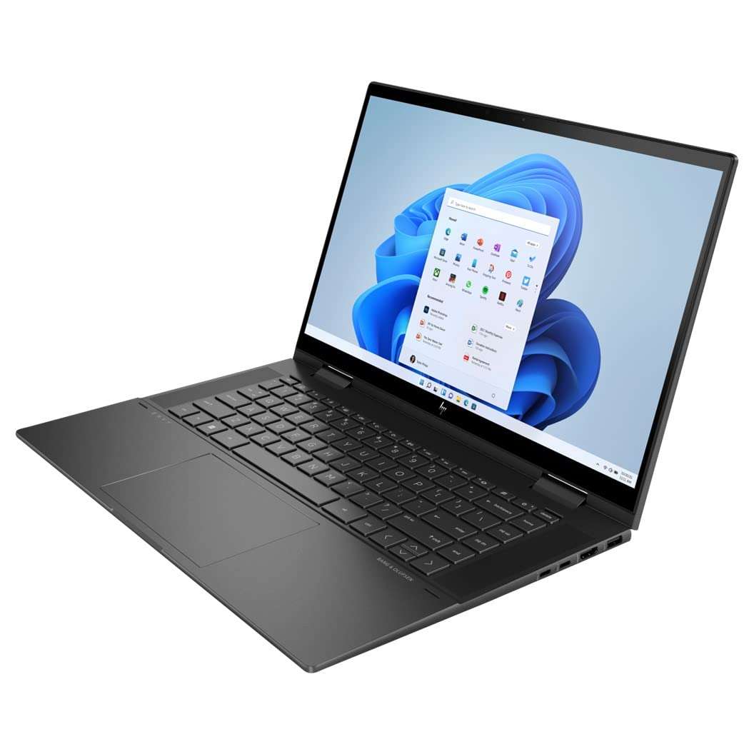 HP 2022 Envy X360 2-in-1 Touch Screen Laptop, 15.6" FHD IPS Display, AMD 6-Core Ryzen 5 5625U (Beat i7-1265U), 32GB DDR4 RAM, 2TB PCIe SSD, USB-C, HDMI, WiFi 6, SD Card Reader, Backlit KB, Win 11 3