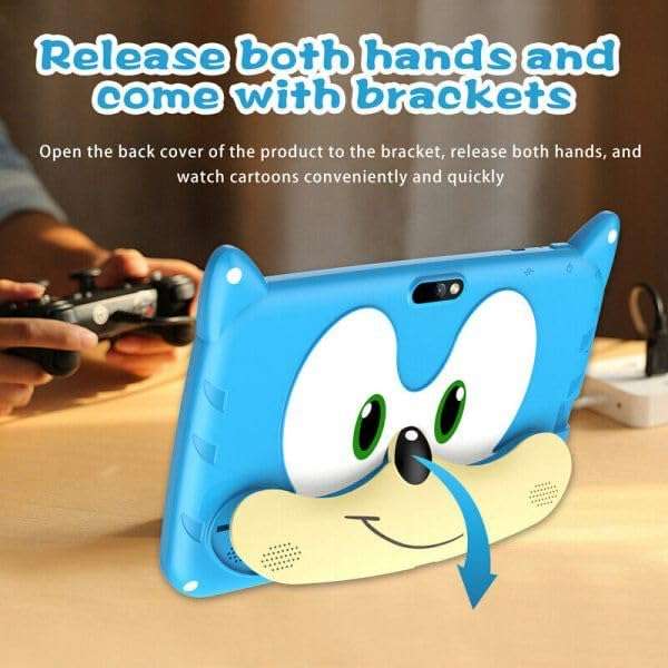 Tishnagi SMARTBERRY B86 PlusSTUDY TAB GEN. 2, Educational Tablet, Kids tab 7 inch - Orange-(4GB/128GB) 6