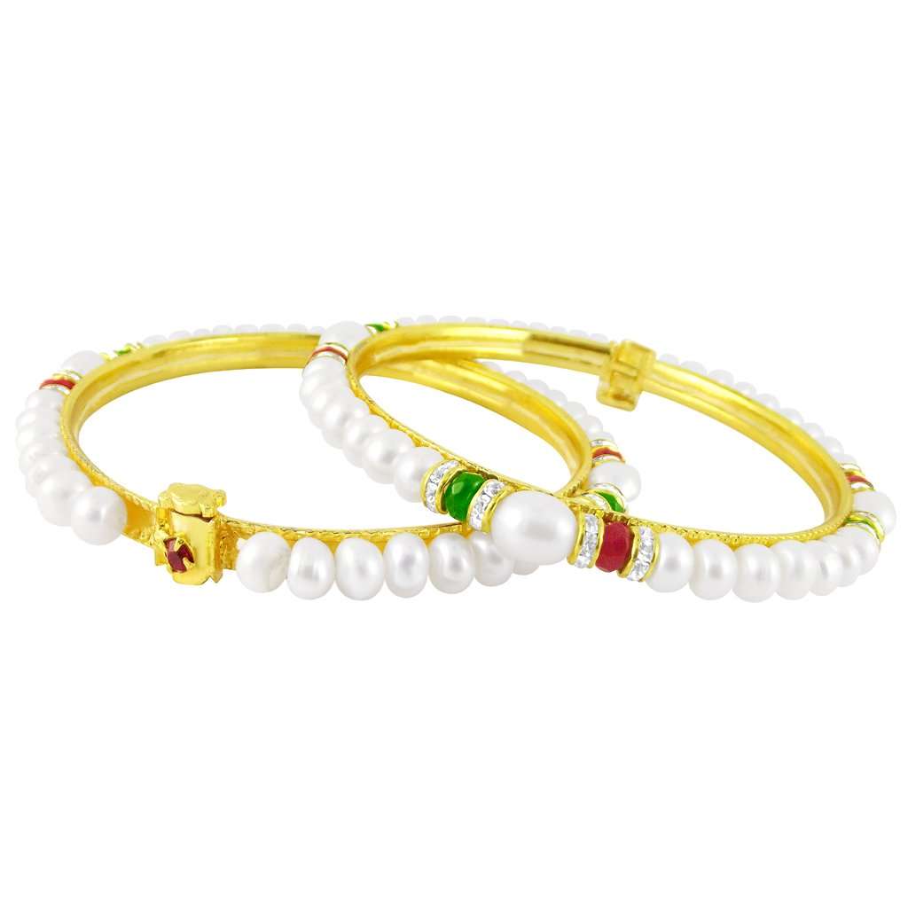 Sri Jagdamba Pearls Dealer Amiable Pearl Bangles 1