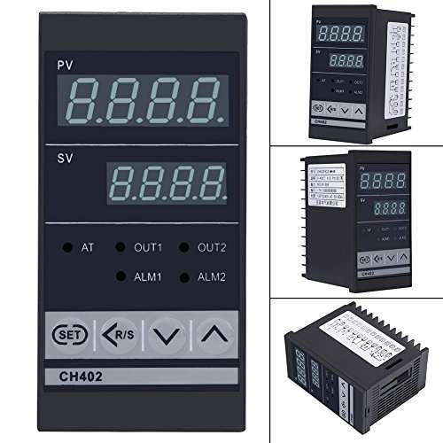 CH402 AC85-264V High Precision Smart PID Temperature Controller Thermostat Relay TC/RTD Input 3
