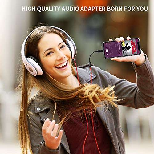 Headphone Adapter, Aothing USB C to 3.5mm Jack Aux Audio Dongle Cable Cord Compatible for iPad Pro Samsung Galaxy S21 S20 S10 Note 20 10 9 6