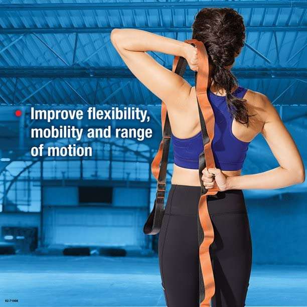 SPRI Recovery Stretch Strap, Improve Flexibility and Mobility, 39" Strap, Exercise Band 4