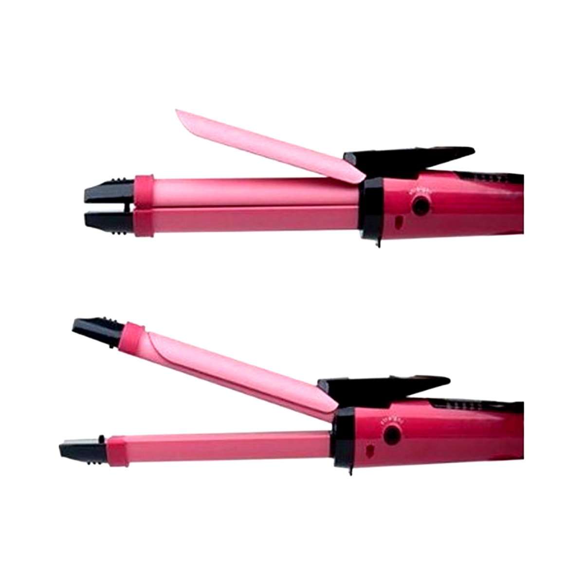 pee 2 in 1 Hair Styler Straightener and Curler Ceramic Plate Hair Curler Glow hair straightener brush for Women 3