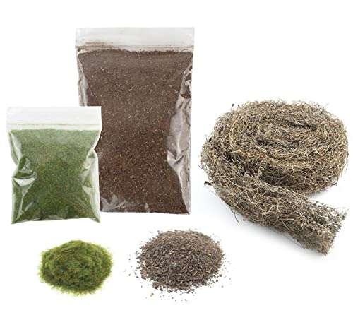 War World Scenics Autumn Hedgerow Modelling Kit – Modelling Model Railway Railroad Wargame Layout Scenery Terrain Landscape Diorama Materials Track All Gauges 1