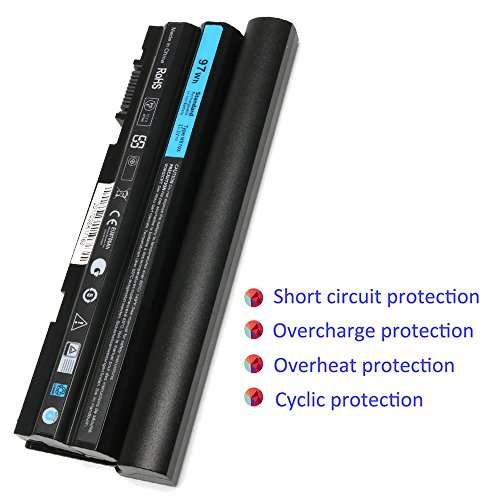 JEIBAO 9cell New Laptop Battery for Dell Latitude E6420 E6430 E6530 E5420 E5430 E5520 E5530;Compatible P/N: 2P2MJ T54FJ M5Y0X PRV1Y 12-1325 312-1165 2