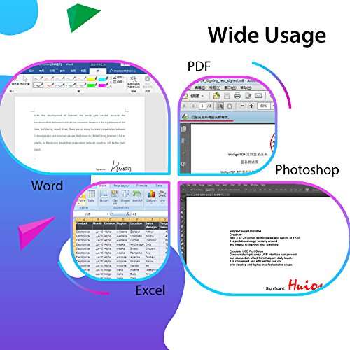 HUION 420 OSU Tablet Drawing Tablet, Graphics Tablet with Digital Stylus, 4 x 2.23 inches Pen Tablet for Digital Art, Design & Animation, Work with Mac, PC 4