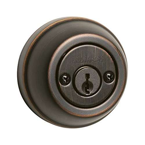 Kwikset Double Cylinder Deadbolt, 6 Pin - Venetian Bronze
